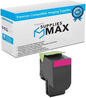 SuppliesMAX Compatible Replacement for Lexmark C2325/C2425/C2535/MC-2325/MC-2425/MC-2535/MC-2640 Series Magenta High Yield Toner Cartridge (2300 Page Yield) (C2310M0)