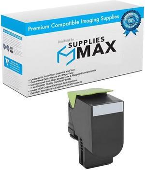 SuppliesMAX Compatible Replacement for Lexmark CS-720DE/CS-720DTE/CS-725DE/CS-725DTE/CX-725DE/CS-725DHE/CS-725DTHE Black High Yield Toner Cartridge (7500 Page Yield) (74C1SK0)