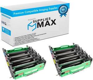SuppliesMAX Compatible Replacement for Brother DCP-9050/9270/HL-4140/4570/MFC-9460/9560/9970C Drum Unit (2/PK-25000 Page Yield) (DR-320CL_2PK)