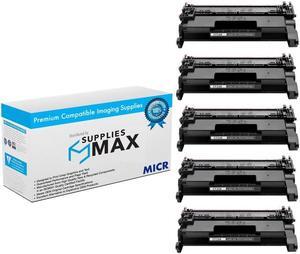SuppliesMAX Compatible Replacement for Troy MICR M404DN/M404N Secure MICR Secure Toner Cartridge (5/PK-3000 Page Yield) (02-81585-001_5PK)