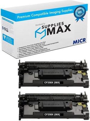 SuppliesMAX Compatible Replacement for Troy MICR M404DN/M404N Secure MICR Secure Toner Cartridge (2/PK-10000 Page Yield) (02-81586-001_2PK)