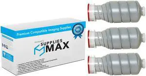 SuppliesMAX Compatible Replacement for Konica Minolta 7075/Force 75 Toner Cartridge (3/PK-55000 Page Yield) (950-638_3PK)
