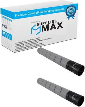 SuppliesMAX Compatible Replacement for Sindoh N510/N511/N512 Black Toner Cartridge (2/PK-27000 Page Yield) (TN-322) (A33K050_2PK)