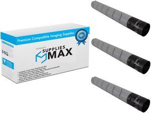 SuppliesMAX Compatible Replacement for Sindoh N510/N511/N512 Black Toner Cartridge (3/PK-27000 Page Yield) (TN-322) (A33K050_3PK)