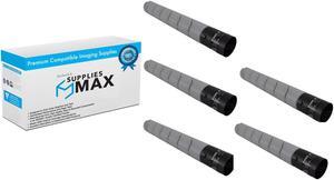 SuppliesMAX Compatible Replacement for Sindoh N510/N511/N512 Black Toner Cartridge (5/PK-27000 Page Yield) (TN-322) (A33K050_5PK)