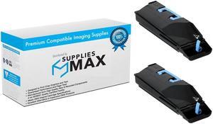 SuppliesMAX Compatible Replacement for Kyocera Mita FS-C8500DN Black Toner Cartridge (2/PK-25000 Page Yield) (TK-882K) (1T02KA0US0_2PK)