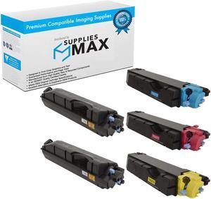 SuppliesMAX Compatible Replacement for Kyocera Mita ECOSYS M6630cidn/ECOSYS P6230cdn Toner Cartridge Combo Pack (2-BK/1-C/M/Y) (TK-52722B1CMY)