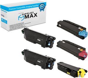 SuppliesMAX Compatible Replacement for Kyocera Mita ECOSYS M6235cidn/M6635cidn/P6235cdn Toner Cartridge Combo Pack (2-BK/1-C/M/Y) (TK-52822B1CMY)