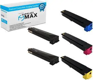 SuppliesMAX Compatible Replacement for Copystar CS-356CI/CS-358CI Toner Cartridge Combo Pack (2-BK/1-C/M/Y) (1T02R502B1CMY)