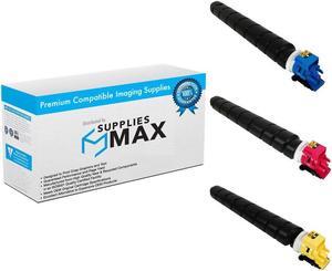 SuppliesMAX Compatible Replacement for Copystar CS-2552CI/CS-2553CI Toner Cartridge Combo Pack (C/M/Y) (TK-8347CMY)