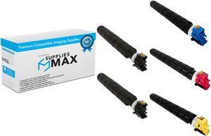 SuppliesMAX Compatible Replacement for Copystar CS-2552CI/CS-2553CI Toner Cartridge Combo Pack (2-BK/1-C/M/Y) (TK-83472B1CMY)