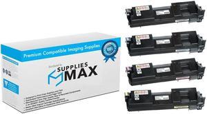 SuppliesMAX Compatible Replacement for Gestetner Corp SP-C352DN Toner Cartridge Combo Pack (BK/C/M/Y) (TYPE SP-C352A) (40821BCMY)