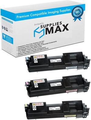 SuppliesMAX Compatible Replacement for Lanier SP-C360DNW/SP-C360SFNW/SP-C360SNW/SP-C361SFNW Toner Cartridge Combo Pack (C/M/Y) (TYPE SP-C360HA) (40818CMY)