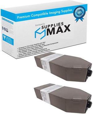 SuppliesMAX Compatible Replacement for Gestetner Corp DSC-428/DSC-435/DSC-445 Black Toner Cartridge (2/PK-430 Grams-24000 Page Yield) (TYPE R1) (88844_2PK)