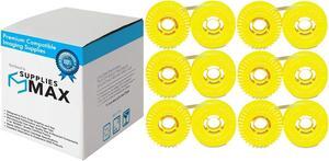 SuppliesMAX Compatible Replacement for Olympia 9707 Typewriter Lift Off Tape (6/PK) - Replacement to Panasonic SKX-EL / KX-R31