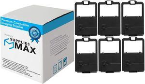 SuppliesMAX Compatible Replacement for NEC Pinwriter P2 Plus/P2200/P2200XE Black Printer Ribbons (6/PK) (50-060)