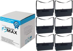 SuppliesMAX Compatible Replacement for Citizen CBM-810/CBM-810II Purple P.O.S. Printer Ribbons (6/PK) (SR23)