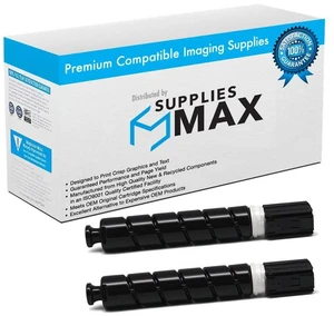 SuppliesMAX Compatible Replacement for Canon imageRUNNER ADVANCE 4525i/4535i/4545i/4551i/DX-4725i/DX-4735i/DX-4745i Black Toner Cartridge (2/PK-42100 Page Yield) (GPR-57) (0473C003AA_2PK) SuppliesMAX Compatible Replacement for Canon imageRUNNER ADVANCE 4525i/4535i/4545i/4551i/DX-4725i/DX-4735i/DX-4745i Black Toner Cartridge (2/PK-42100 Page Yield) (GPR-57) (0473C003AA_2PK)