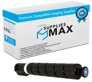 SuppliesMAX Compatible Replacement for Canon imageRUNNER ADVANCE C5535i/C5540i/C5550i/C5560i/DX-C5735i/C5740i/C5750i/C5760i Cyan Toner Cartridge (60000 Page Yield) (GPR-55C) (0482C003) SuppliesMAX Compatible Replacement for Canon imageRUNNER ADVANCE C5535i/C5540i/C5550i/C5560i/DX-C5735i/C5740i/C5750i/C5760i Cyan Toner Cartridge (60000 Page Yield) (GPR-55C) (0482C003)