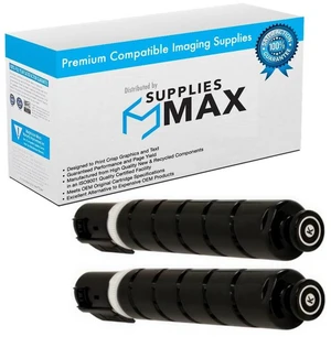 SuppliesMAX Compatible Replacement for Canon imageRUNNER ADVANCE C5535i/C5540i/C5550i/C5560i/DX-C5735i/C5740i/C5750i/C5760i Black Toner Cartridge (2/PK-69000 Page Yield) (GPR-55BK) (0481C003_2PK) SuppliesMAX Compatible Replacement for Canon imageRUNNER ADVANCE C5535i/C5540i/C5550i/C5560i/DX-C5735i/C5740i/C5750i/C5760i Black Toner Cartridge (2/PK-69000 Page Yield) (GPR-55BK) (0481C003_2PK)