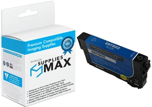 SuppliesMAX Remanufactured Replacement for WorkForce Pro EC-4020/EC-4030/EC-4040/WF-4720/WF-4730/WF-4734/WF-4740 Black High Yield Inkjet (2600 Page Yield) (NO. 802XL) (T802XL120-S) SuppliesMAX Remanufactured Replacement for WorkForce Pro EC-4020/EC-4030/EC-4040/WF-4720/WF-4730/WF-4734/WF-4740 Black High Yield Inkjet (2600 Page Yield) (NO. 802XL) (T802XL120-S)