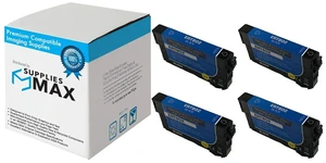 SuppliesMAX Remanufactured Replacement for WorkForce Pro EC-4020/EC-4030/EC-4040/WF-4720/WF-4730/WF-4734/WF-4740 Black High Yield Inkjet (4/PK-2600 Page Yield) (NO. 802XL) (T802XL120-S_4PK) SuppliesMAX Remanufactured Replacement for WorkForce Pro EC-4020/EC-4030/EC-4040/WF-4720/WF-4730/WF-4734/WF-4740 Black High Yield Inkjet (4/PK-2600 Page Yield) (NO. 802XL) (T802XL120-S_4PK)