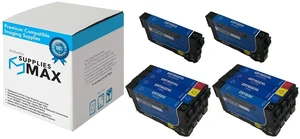 SuppliesMAX Remanufactured Replacement for WorkForce Pro EC-4020/EC-4030/EC-4040/WF-4720/WF-4730/WF-4734/WF-4740 High Yield Inkjet Combo Pack (4-BK/2-C/M/Y) (NO. 802XL) (T802XL-S-4B2CS) SuppliesMAX Remanufactured Replacement for WorkForce Pro EC-4020/EC-4030/EC-4040/WF-4720/WF-4730/WF-4734/WF-4740 High Yield Inkjet Combo Pack (4-BK/2-C/M/Y) (NO. 802XL) (T802XL-S-4B2CS)