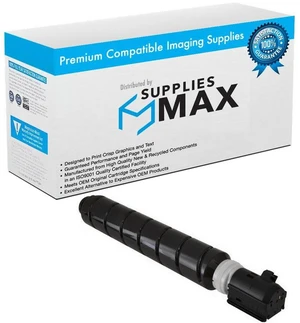 SuppliesMAX Remanufactured Replacement for Canon DX-C5840i/DX-C5850i/DX-C5860i/DX-C5870i Series Black Toner Cartridge (71000 Page Yield) (GPR-61BK) (3763C003) SuppliesMAX Remanufactured Replacement for Canon DX-C5840i/DX-C5850i/DX-C5860i/DX-C5870i Series Black Toner Cartridge (71000 Page Yield) (GPR-61BK) (3763C003)