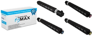 SuppliesMAX Remanufactured Replacement for Canon DX-C5840i/DX-C5850i/DX-C5860i/DX-C5870i Series Toner Cartridge Combo Pack (BK/C/M/Y) (GPR-61-COMBO) SuppliesMAX Remanufactured Replacement for Canon DX-C5840i/DX-C5850i/DX-C5860i/DX-C5870i Series Toner Cartridge Combo Pack (BK/C/M/Y) (GPR-61-COMBO)