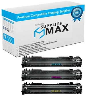 SuppliesMAX Compatible Replacement for HP Color Laser Jet Enterprise M751dn/M751n Series Toner Cartridge Combo Pack (C/M/Y) (NO. 658A) (W2000AM) SuppliesMAX Compatible Replacement for HP Color Laser Jet Enterprise M751dn/M751n Series Toner Cartridge Combo Pack (C/M/Y) (NO. 658A) (W2000AM)