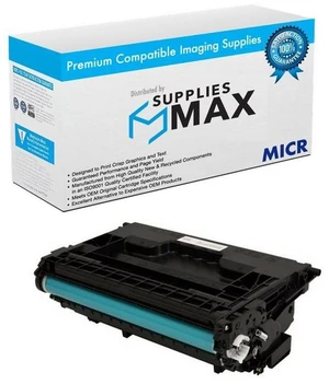 SuppliesMAX Compatible MICR Replacement for HP Laser Jet Managed E60055/E60075/E60155/E60165/E60175/E62565/E62575/E62665/E62555/E62655/E62665 Black Toner Cartridge (50000 Page Yield) (W9004MC) SuppliesMAX Compatible MICR Replacement for HP Laser Jet Managed E60055/E60075/E60155/E60165/E60175/E62565/E62575/E62665/E62555/E62655/E62665 Black Toner Cartridge (50000 Page Yield) (W9004MC)