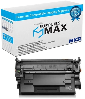 SuppliesMAX Compatible MICR Replacement for HP Laser Jet Managed E50145dn/Managed Flow MFP E52645c/Managed MFP E52645dn Toner Cartridge (5000 Page Yield) (W9008MC-LY) SuppliesMAX Compatible MICR Replacement for HP Laser Jet Managed E50145dn/Managed Flow MFP E52645c/Managed MFP E52645dn Toner Cartridge (5000 Page Yield) (W9008MC-LY)