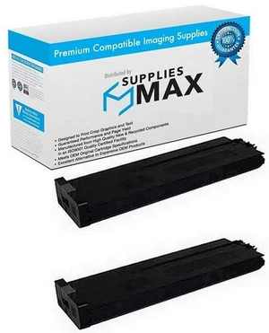 SuppliesMAX Compatible Replacement for Sharp MX-M2630/MX-M3050/MX-M3570/MX-M4050/MX-M4070/MX-M5050/MX-M5070/MX-M6050/MX-M6070/MX-M6071S Black Toner Cartridge (2/PK-40000 Page Yield) (MX-561NT_2PK) SuppliesMAX Compatible Replacement for Sharp MX-M2630/MX-M3050/MX-M3570/MX-M4050/MX-M4070/MX-M5050/MX-M5070/MX-M6050/MX-M6070/MX-M6071S Black Toner Cartridge (2/PK-40000 Page Yield) (MX-561NT_2PK)