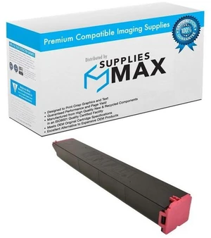SuppliesMAX Compatible Replacement for Sharp MX-2651/MX-3051/MX-3071S/MX-3551/MX-3571S/MX-4071S/MX-5071S/MX-6051/MX-6071S Series Magenta Toner Cartridge (24000 Page Yield) (MX-61NTMA) SuppliesMAX Compatible Replacement for Sharp MX-2651/MX-3051/MX-3071S/MX-3551/MX-3571S/MX-4071S/MX-5071S/MX-6051/MX-6071S Series Magenta Toner Cartridge (24000 Page Yield) (MX-61NTMA)