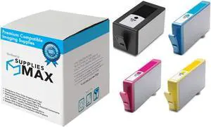 SuppliesMAX Remanufactured Replacement for HP OfficeJet 6000/OfficeJet 6500/OfficeJet 7000/OfficeJet 7500/OfficeJet PRO 6500 Series High Yield Inkjet Combo Pack (BK/C/M/Y) (NO. 920XL) (CZ142FN) SuppliesMAX Remanufactured Replacement for HP OfficeJet 6000/OfficeJet 6500/OfficeJet 7000/OfficeJet 7500/OfficeJet PRO 6500 Series High Yield Inkjet Combo Pack (BK/C/M/Y) (NO. 920XL) (CZ142FN)