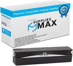 SuppliesMAX Remanufactured Replacement for HP OfficeJet Pro X451dn/X451dw/X476dn/X476dw/X551dw/X576dn/X576dw Series Black High Yield Inkjet (9200 Page Yield) (NO. 970XL) (CN625AM) SuppliesMAX Remanufactured Replacement for HP OfficeJet Pro X451dn/X451dw/X476dn/X476dw/X551dw/X576dn/X576dw Series Black High Yield Inkjet (9200 Page Yield) (NO. 970XL) (CN625AM)