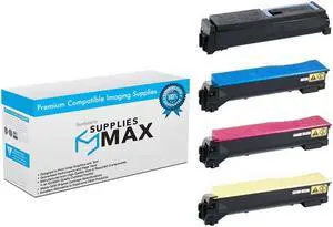 SuppliesMAX Compatible Replacement for Kyocera Mita FS-C5100DN Toner Cartridge Combo Pack (BK/C/M/Y) (TK-542MP) SuppliesMAX Compatible Replacement for Kyocera Mita FS-C5100DN Toner Cartridge Combo Pack (BK/C/M/Y) (TK-542MP)
