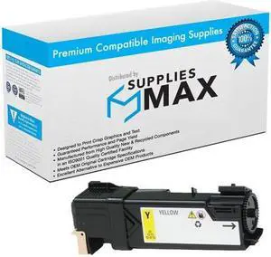 SuppliesMAX  Replacement for Phaser 6140/6140N Yellow Toner Cartridge (2000 Page Yield) (106R01479)