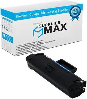 SuppliesMAX Compatible Replacement for Samsung ML-2160/2164/2165/SCX-3400/3405/SF-760 Toner Cartridge (1500 Page Yield) (MLT-D101S)