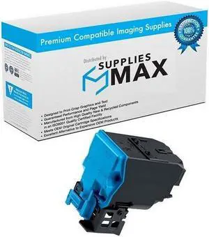 SuppliesMAX Compatible Replacement for Konica Minolta bizhub C3350/bizhub C3850/bizhub C3850FS Cyan Toner Cartridge (10000 Page Yield) (TN-P48C) (A5X0430) SuppliesMAX Compatible Replacement for Konica Minolta bizhub C3350/bizhub C3850/bizhub C3850FS Cyan Toner Cartridge (10000 Page Yield) (TN-P48C) (A5X0430)