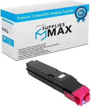 SuppliesMAX Compatible Replacement for Copystar CS-3050ci/CS-3051ci/CS-3550ci/CS-3551ci Magenta Toner Cartridge (15000 Page Yield) (TK-8309M) (1T02LKBCS0) SuppliesMAX Compatible Replacement for Copystar CS-3050ci/CS-3051ci/CS-3550ci/CS-3551ci Magenta Toner Cartridge (15000 Page Yield) (TK-8309M) (1T02LKBCS0)