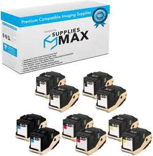 SuppliesMAX  Replacement for Phaser 7100/7100DN/7100N Toner Cartridge Combo Pack (4-BK/2-C/M/Y) (106R02604B1CMY) SuppliesMAX  Replacement for Phaser 7100/7100DN/7100N Toner Cartridge Combo Pack (4-BK/2-C/M/Y) (106R02604B1CMY)