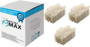 SuppliesMAX Compatible Replacement for Samsung TYPE P1 Copier/Printer Staples Cartridge (3/PK-5000 Staples) (SCX-STP000)
