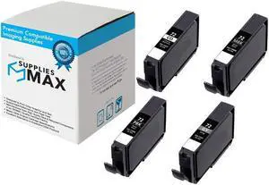 SuppliesMAX Compatible Replacement for Canon PIXMA PRO 10/PIXMA PRO 10S Series Inkjet Combo Pack (MBK/PBK/GY/CO) (6402B008) SuppliesMAX Compatible Replacement for Canon PIXMA PRO 10/PIXMA PRO 10S Series Inkjet Combo Pack (MBK/PBK/GY/CO) (6402B008)