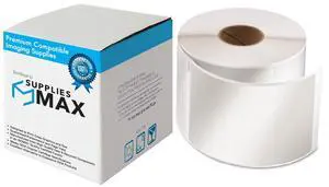 SuppliesMAX Compatible Replacement for Dymo White Standard Shipping Labels (2.1in x 4in) (220 Labels) (30323) SuppliesMAX Compatible Replacement for Dymo White Standard Shipping Labels (2.1in x 4in) (220 Labels) (30323)