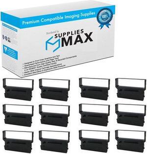 SuppliesMAX Compatible Replacement for Citizen DP-600/DP-650/CBM-710/CBM-750/iDP-3516/iDP-3530/iDP-3540/iDP-4540 Purple P.O.S. Printer Ribbons (12/PK) (CIN011160_12PK)