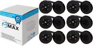 SuppliesMAX Compatible Replacement for TallyGenicom M79/M132/M184/MT-132/T5000 Black Printer Ribbons (6/PK) (GCM706693)