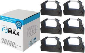 SuppliesMAX Compatible Replacement for M2000 Purple P.O.S. Printer Ribbons (6/PK) (ERC-28P)