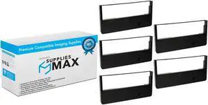SuppliesMAX Compatible Replacement for TallyGenicom T6212/T6215/T6218 Black Printer Ribbons (5/PK) (GCM082725)