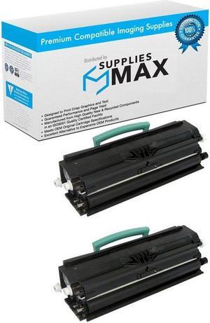 SuppliesMAX Compatible Replacement for Dell 1720/1720DN High Yield Toner Cartridge (2/PK-6000 Page Yield) (GP299_2PK)